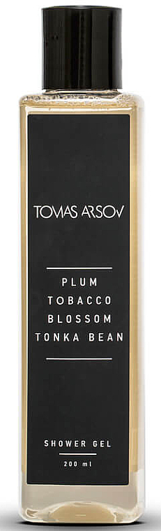 Tomas Arsov Plum Tobacco Blossom Tonka Bean - Гель для душу — фото N1