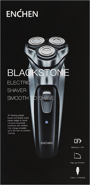 Электробритва - Enchen BlackStone-C Shaver Silver — фото N2