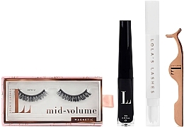 Набор - Lola's Lashes Into U Hybrid Magnetic Eyelash Kit (eyeliner/3ml + remover/2.5ml + eyelashes/2pcs + applicator) — фото N2