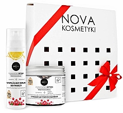 Парфумерія, косметика Набір - Nova Kosmetyki GoSPA Intensively Regenerating Face Detox (f/ser/50ml + f/mask/200ml)