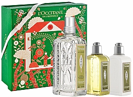 Духи, Парфюмерия, косметика L'Occitane Verbena - Набор (edt/100ml + sh/g/70ml +b/lot/70ml)