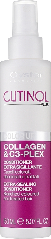 Кондиціонер-спрей для фарбованого волосся - Oyster Cutinol Plus Color Up Extra-Sealing Conditioner Spray — фото N1