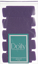 Роздільники педикюрні, фіолетові - Doily — фото N1