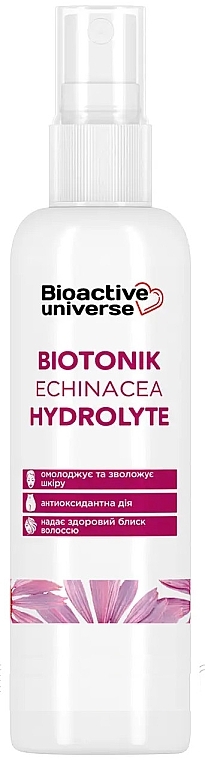 Тонік-гідролат "Ехінацея" - Bioactive Universe Biotonik Hydrolyte — фото N1