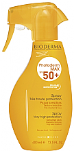 Спрей с высокой степенью защиты от солнца - Bioderma Photoderm Max Spray SPF50 — фото N1