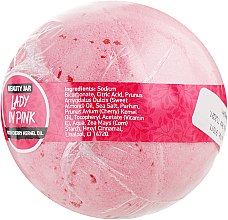 Бомбочка для ванни "Lady In Pink" - Beauty Jar Natural Bath Bomb — фото N2