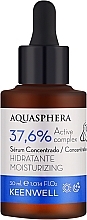 Парфумерія, косметика Зволожувальна сироватка-концентрат - Keenwell Aquasphera Active Complex Moisturizing Concentrated Serum 37,6%