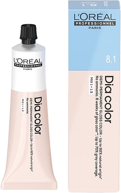 Краска для волос - L'Oreal Professionnel Dia Color Demi-Permanent Gloss Color — фото N1