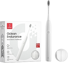 Парфумерія, косметика Електрична зубна щітка Oclean Endurance White, настінне кріплення - Oclean Endurance Electric Toothbrush White