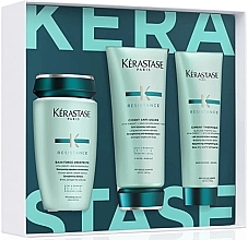 Духи, Парфюмерия, косметика Набор - Kerastase Resistance Force Architecte (shm/250ml + h/cream/200ml + h/milk/150ml)