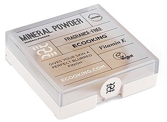Минеральная пудра для лица - Ecooking Mineral Powder — фото N1