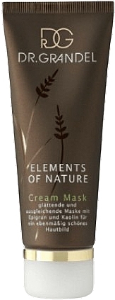 Шелковистая крем-маска для лица - Dr. Grandel Elements of Nature Cream Mask — фото N1