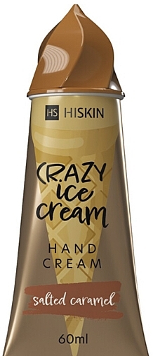 Крем для рук "Salted Caramel" - HiSkin Crazy Ice Cream Hand — фото N1