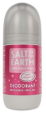 Натуральный шариковый дезодорант - Salt of the Earth Sweet Strawberry Roll-On Deo — фото N1