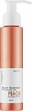 Гиалуроновый гель-шимер для тела "Peach" - Chaban Natural Cosmetics Body Shimmer — фото N1