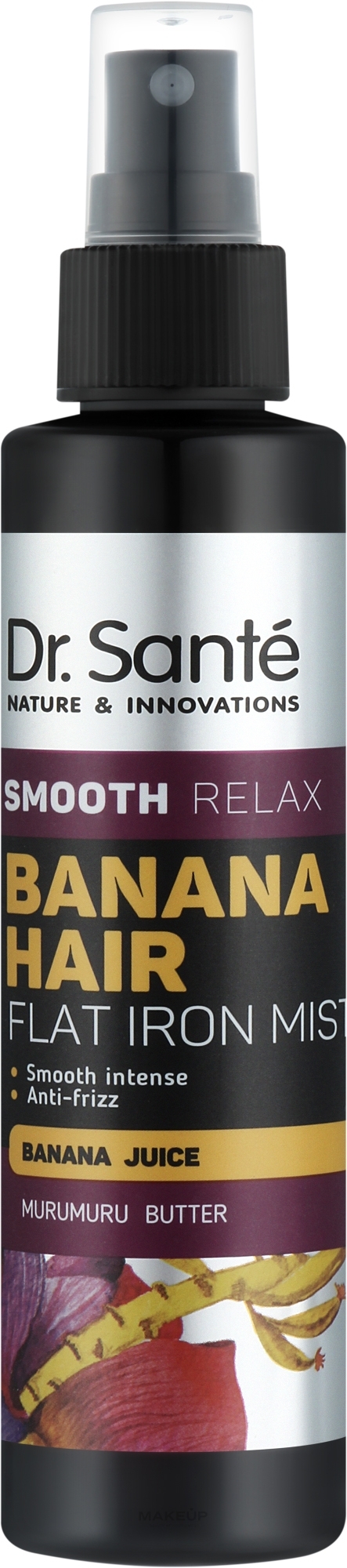 Спрей для волосся розгладжувальний - Dr. Sante Banana Hair Flat Iron Mist — фото 150ml