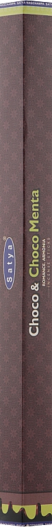 Пахощі "Шоколад і м'ята" - Satya Choco & Mint Choc Incense — фото N1