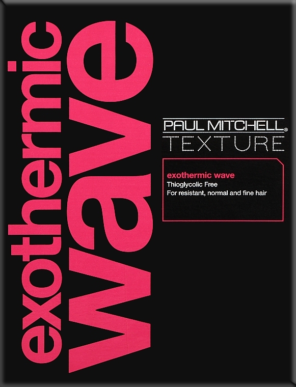Набор для химической завивки - Paul Mitchell Texture Exothermic Wave (waving/lotion/100ml + neutralizer/81ml + activator/21ml)