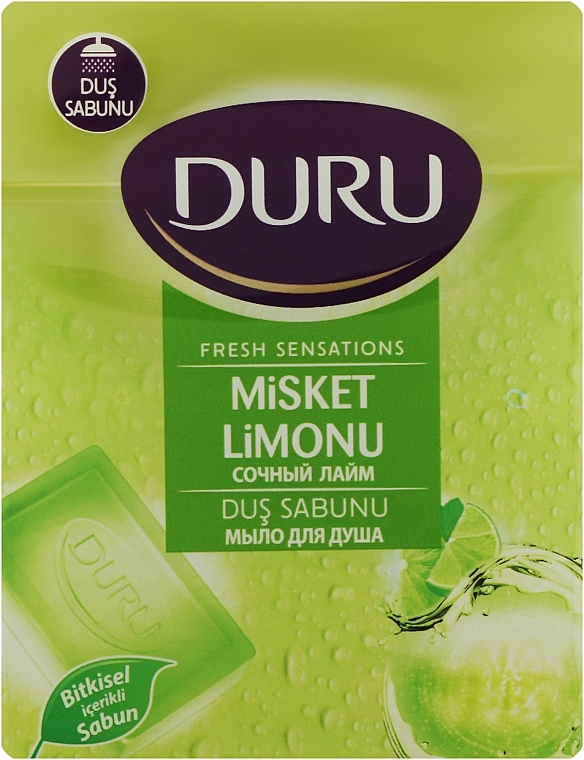 Туалетное мыло для душа - Duru Fresh Sensation Line x4 — фото N1