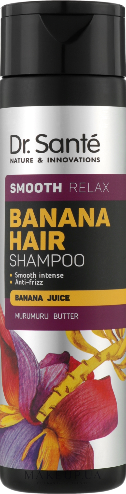 Шампунь для волос - Dr. Sante Banana Hair Smooth Relax Shampoo — фото 250ml
