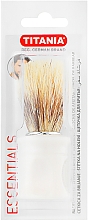Помазок для гоління, колір білий - Titania — фото N1