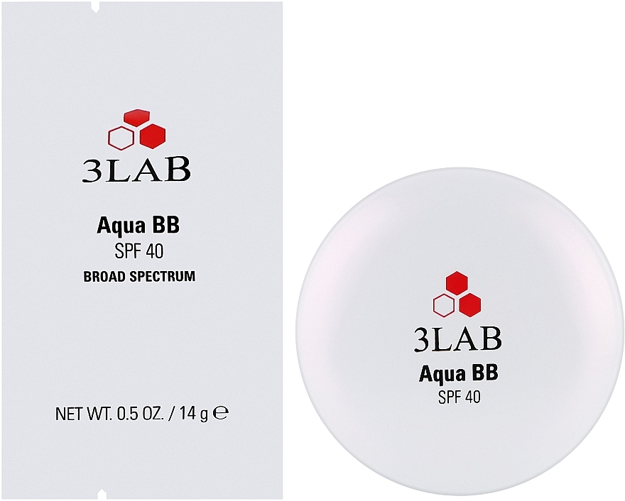 Компактний BB-крем для обличчя - 3Lab Aqua BB Cream SPF40 — фото N2