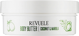 Батер для тіла "Кокос і марула" - Revuele Tropical Passion Coconut & Marula Body Butter — фото N2