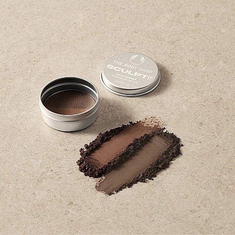 Тени для бровей - The Body Shop Sculpt It Brow Powder — фото N2