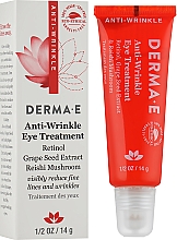 Крем для шкіри навколо очей з вітаміном А - Derma E Anti-Wrinkle Eye Cream — фото N2