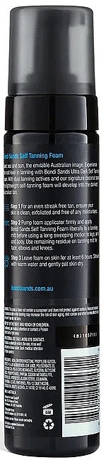 Мусс для автозагара, ультратемный - Bondi Sands Self Tanning Foam Ultra Dark — фото N2
