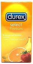 Парфумерія, косметика Презервативи, 6 шт. - Durex Selected Flavours