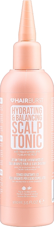 Тонік для волосся, для здорової шкіри голови - Hairburst Hydrating & Balancing Scalp Tonic — фото N1