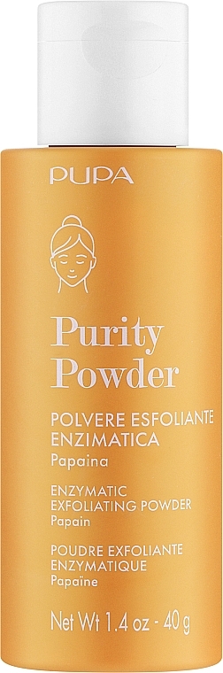 Энзимная пудра для лица - Pupa Purity Powder Enzymatic Exfoliating Powder — фото N1