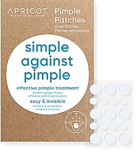 Парфумерія, косметика Пластирі від прищів - Apricot Simple Against Pimple Patches
