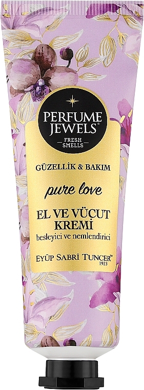 Парфюмированный крем для рук и тела с пчелиным воском и маслом ши - Eyup Sabri Tuncer Pure Love Cream — фото N1