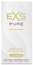 Духи, Парфюмерия, косметика Презервативы ультратонкие, 12шт. - EXS Pure Ultra Thin Latex Condoms