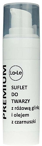 Суфле для обличчя з рожевою глиною та олією чорного кмину - La-Le Face Souffle — фото N1