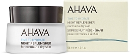 Питательный ночной крем - Ahava Time To Hydrate Night Replenisher Normal to Dry Skin — фото N2
