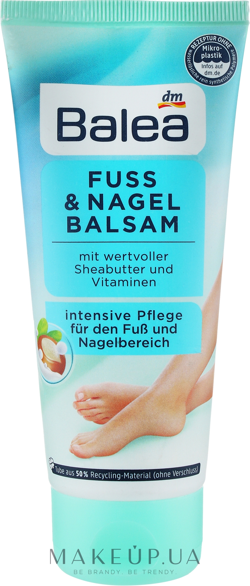 Бальзам для ніг і нігтів - Balea Foot Balm — фото 100ml