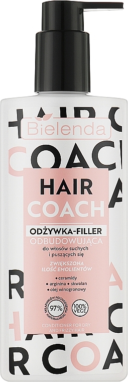 Кондиціонер-філер для волосся - Bielenda Hair Coach — фото N1