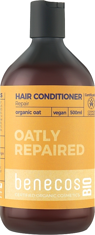 Кондиционер для волос - Benecos Regenerating Organic Oats Conditioner — фото N1