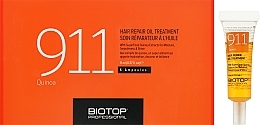 Олія для волосся з протеїнами кіноа - Biotop 911 Hair Repair Ampoules — фото N3