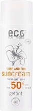 Парфумерія, косметика Екстраводостійкий сонцезахисний крем - Eco Cosmetics Surf & Fun Extra Waterproof Sunscreen SPF 50+