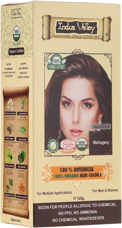 Краска для волос - Indus Valley 100% Botanical Hair Colour