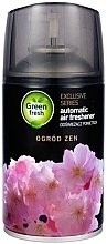 Парфумерія, косметика Змінний балон для автоматичного освіжувача повітря "Сад дзен" - Green Fresh Automatic Air Freshener