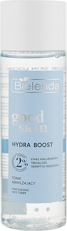Зволожувальний тонік з гіалуроновою кислотою - Bielenda Good Skin Hydra Boost Moisturizing Face Toner