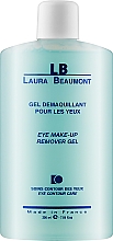 Засіб для зняття макіяжу шкіри повік - Laura Beaumont Eye Make Up Remover Gel Moisturizing And Calming — фото N1