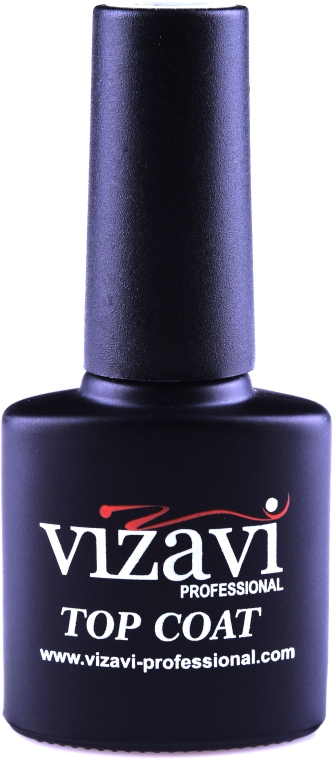 Финишное покрытие с липким слоем - Vizavi Professional Top Coat — фото N1