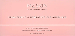 Духи, Парфюмерия, косметика Ампульная сыворотка для кожи вокруг глаз - MZ Skin Brightening & Hydrating Eye Ampoules 