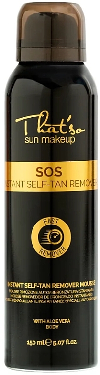 Средство для мгновенного удаления автозагара - That's So SOS Instant Self-Tan Remover — фото N1
